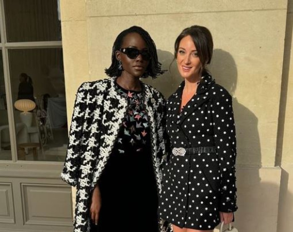 Micaela Erlanger Celebrates Milestone Moment with Lupita Nyongo 1