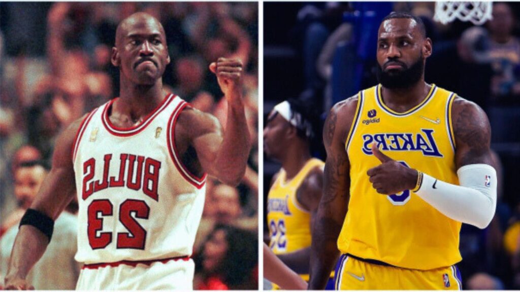 LeBron James vs. Michael Jordan