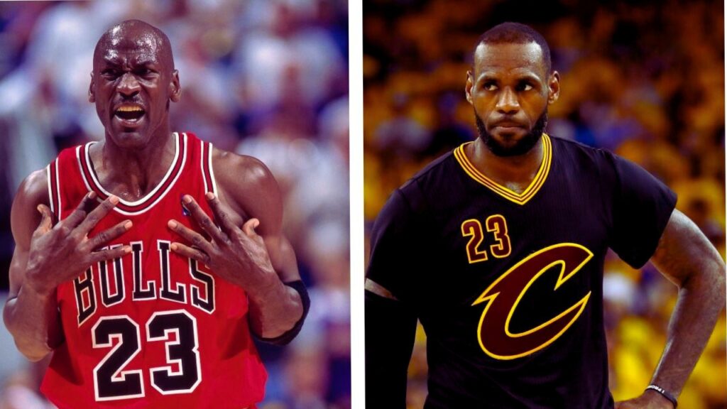 LeBron James vs. Michael Jordan