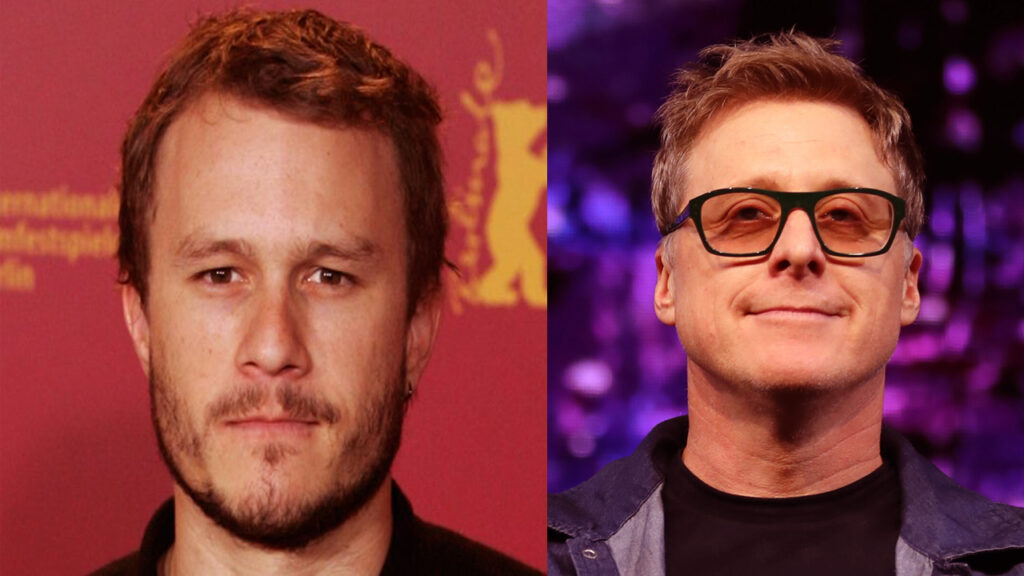 Alan Tudyk and Heath Ledger