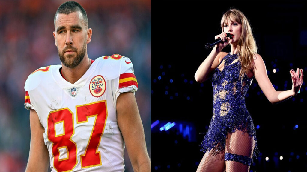 Taylor Swift and Travis Kelce